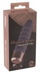 Экстравагантный вибратор с 10 режимами вибрации Elegant Diamond Vibe