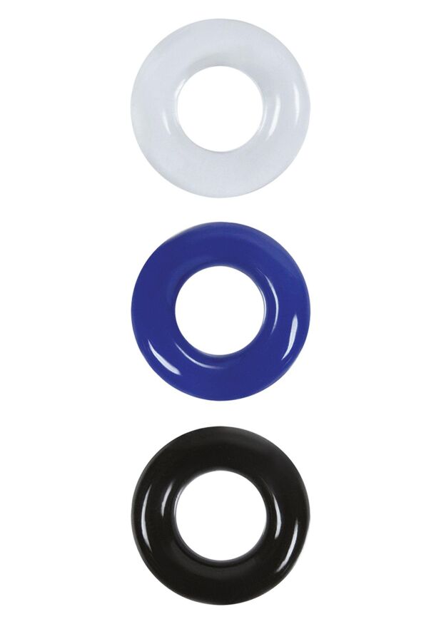 Набір ерекційних кілець - Cock Ring Set Color