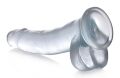 CN-09-0702-00 Фаллоимитатор реалистичный на присоске Jock C-Thru прозрачный, 23 см