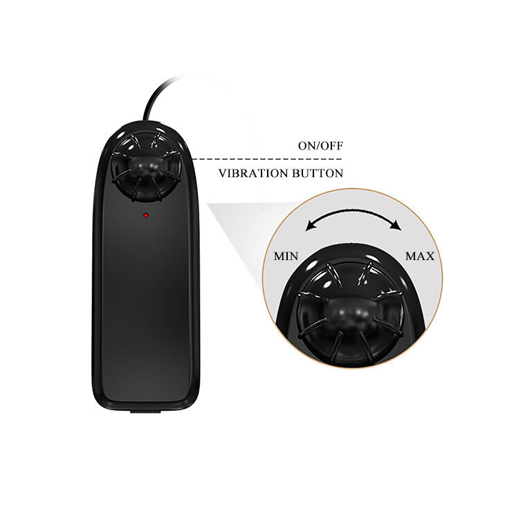 Великий страпон з вібрацією - LyBaile Ultra Multi-speed Vibration Strap On 10.2"