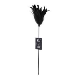 Лоскітка з пером півня Art of Sex  -  Feather Paddle, чорна