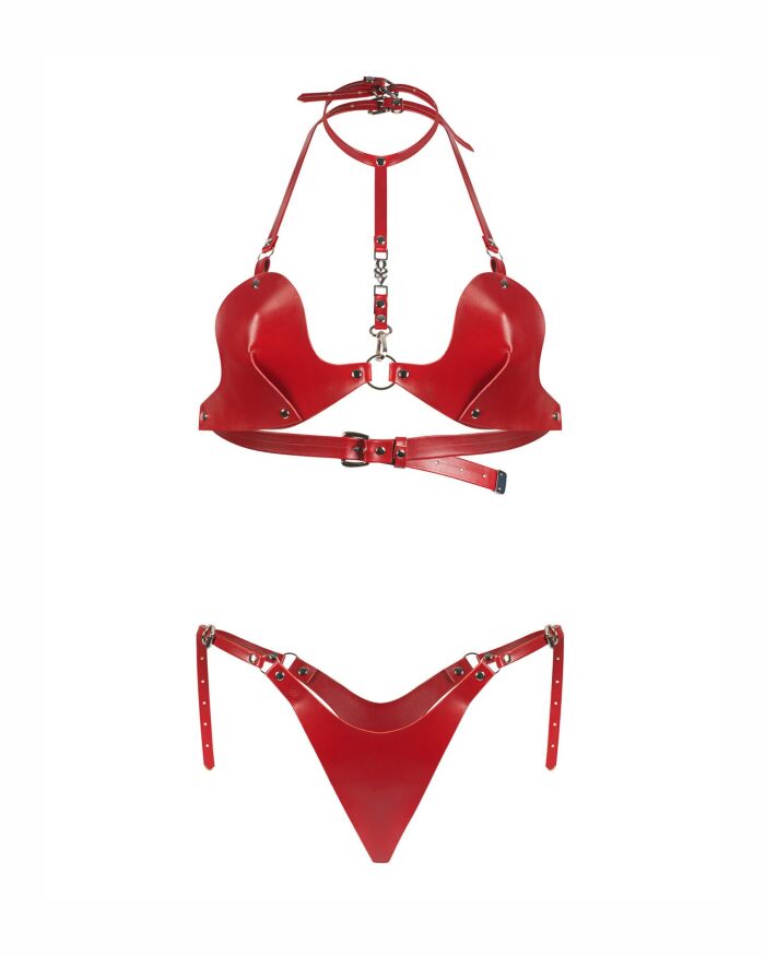 Комплект Obsessive Inferro 2-pcs set S/M/L