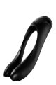 Универсальный мини вибратор на палец Satisfyer Candy Cane black
