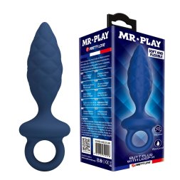 Анальная пробка MR.PLAY - Butt Plug with Loop Size M, BI-040215-MR