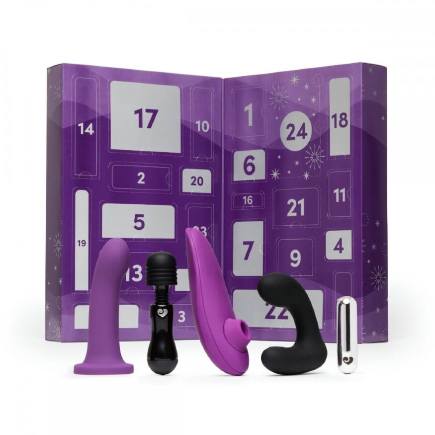 Адвент календар (24 предмета) Lovehoney Couple's Advent Calendar 2023 Фиолетовый
