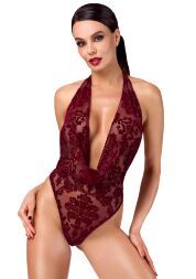Боди Noir Handmade F386 Kink Royal cascade bodysuit M