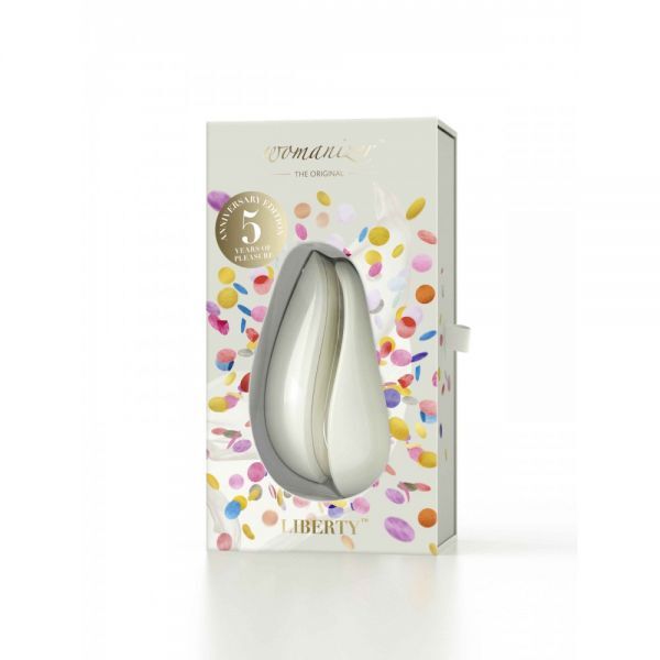 Бесконтактный стимулятор клитора Liberty Anniversary Edition womanizer, White