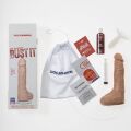Кончающий фаллоимитатор из киберкожи Doc Johnson The Realistic Cock ULTRASKYN - Squirting 9,5 Inch Vanilla