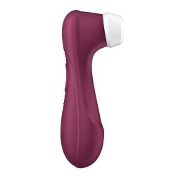 Роскошный смарт симулятор орального секса для женщин Satisfyer Pro 2 Generation 3 With Liquid Air Wine Red