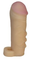 Удлиняющая насадка - презерватив EGZO Ciberskin ES002 ( 15 см х 3 см )