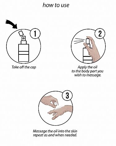 Массажное масло Shots - Cannabis Massage Oil, 100 мл