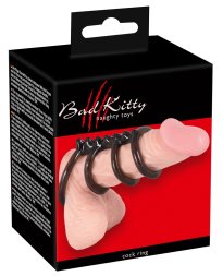 Ерекційна насадка на член - Bad Kitty Cock Ring