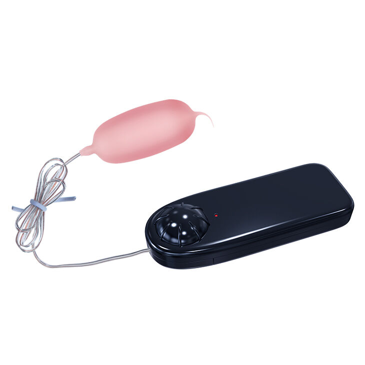 Гладкое виброяйцо продолговатой формы Eleanora Vibrating Egg Flesh