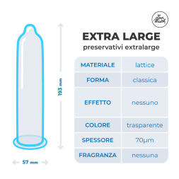 Гусарські Презервативи - Extra Large, 144 шт.