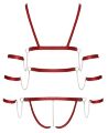 Боді - 2480514 Bad Kitty Strap Body, red - XL