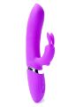 Вибратор-кролик CLARA Purple 12 функций вибрации и 6 пульсаций USB