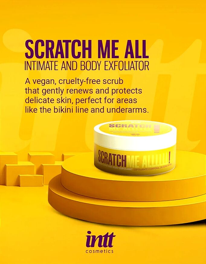 Скраб для тіла Intt SCRATCH ME ALLLL! гель з мікросферами, 100 мл