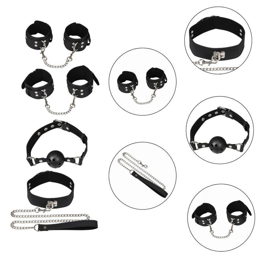 Набір БДСМ - Erospace Wild Play BDSM Set 5 pcs C11