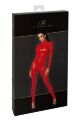 Комбінезон Noir Handmade F353 Red powerwetlook overall - 3XL