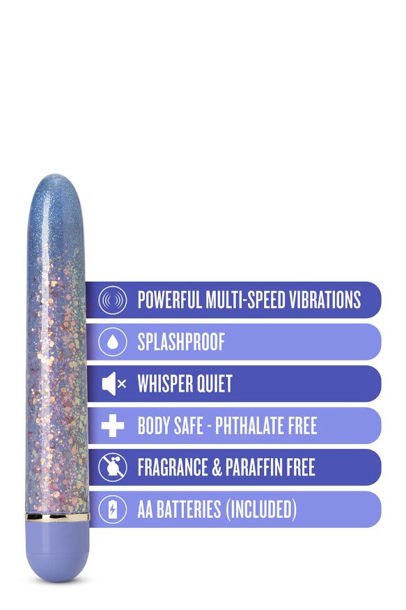 Классический вибратор Blush THE COLLECTION ETHERIAL PERIWINKLE