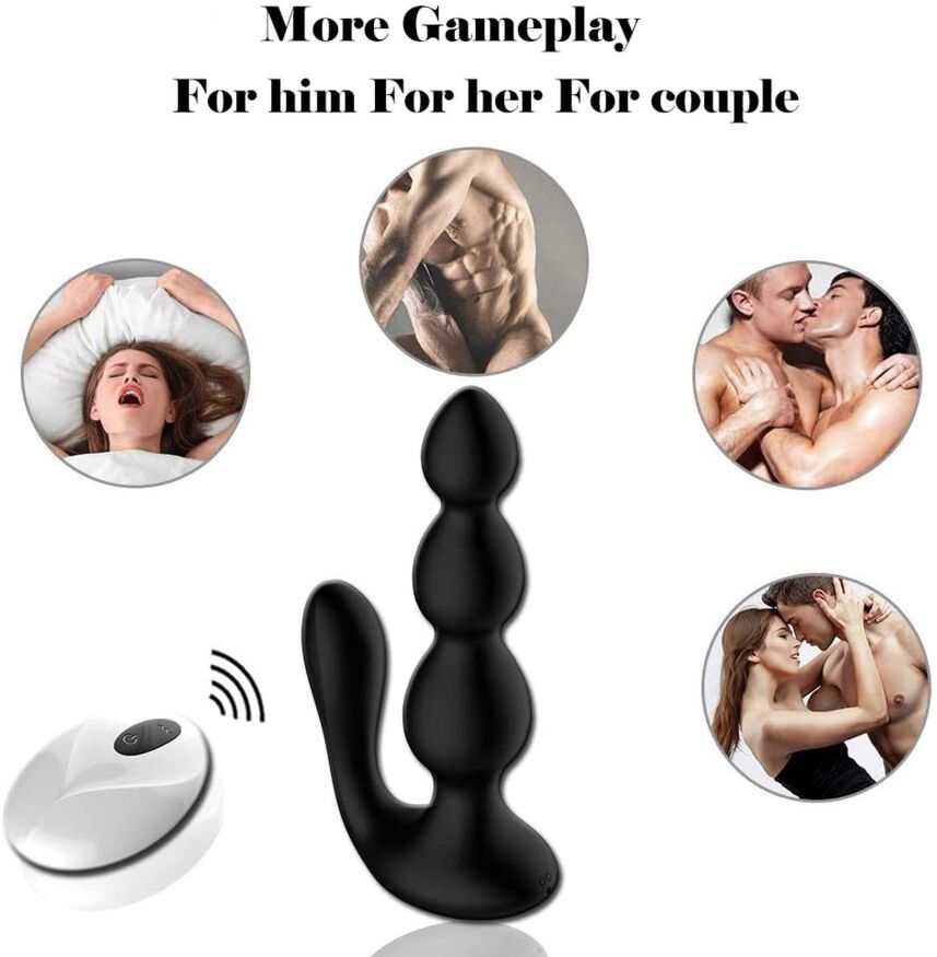 Анальна ялинка з пультом - Anal Beads, Remote Controler