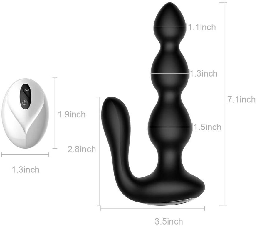 Анальна ялинка з пультом - Anal Beads, Remote Controler
