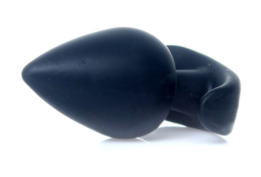 Анальный плаг Boss Series - Bubble Plug Medium Black, BS6700060