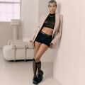 Шорты с фиксацией дилдо Strap-On-Me Harness Lingerie Allure - L - Black