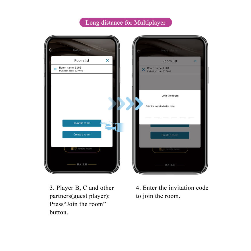 Виброяйцо управляемое смартфоном Pretty Love - Catalina 12 vibration functions Mobile APP, BI-014935HP-1