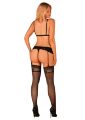 Мереживний комплект Obsessive Maderris 3-pcs set M/L