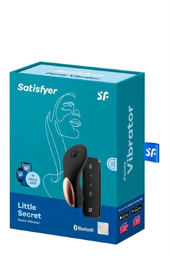 T360155 Вибратор в трусики с пультом и функцией управления смартфоном Satisfyer Little Secret