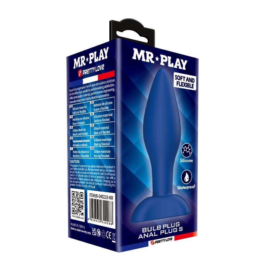 Анальна пробка MR.PLAY - Bulb Anal Plug S, BI-040219-MR