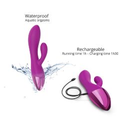 Вибратор-кролик Love To Love FUNKY BUNNY - SWEET ORCHID 10,3х3,7 см (малиновый)