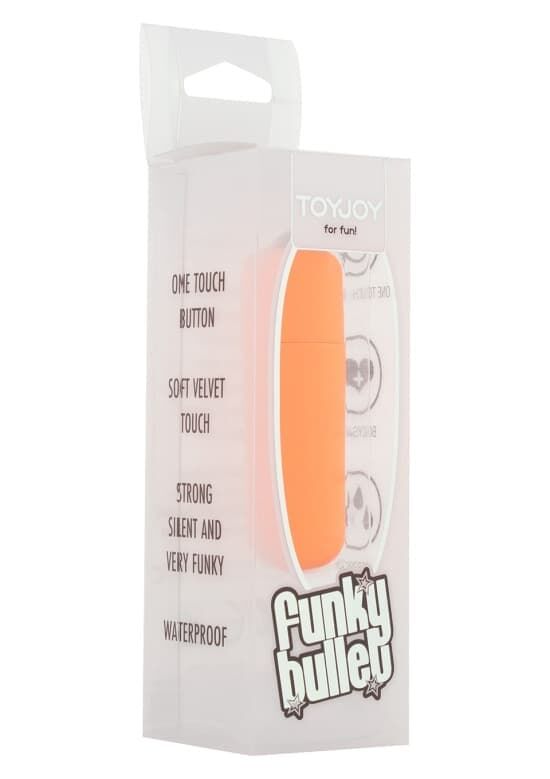Мини вибратор Funky Bullet, 5Х1,5 см (фиолетовый)
