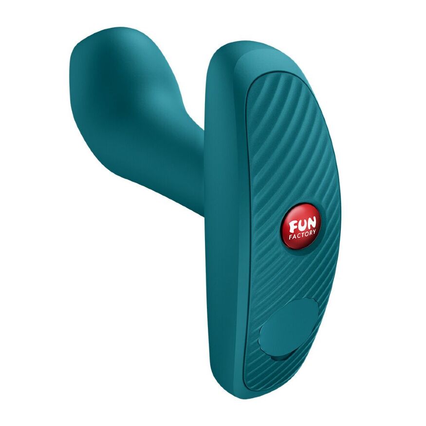 Анальная пробка Fun Factory Bootie Vibe Bottle Green