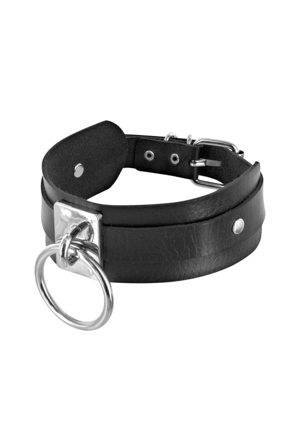 Ошейник c кольцом Fetish Tentation Choker Ring (мятая упаковка)