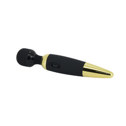 Класичний вібратор - Pretty Love Power Wand Black Gold
