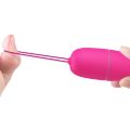 Стильне віброяйце з оксамитового силіконуPretty Love Selkie Vibrating Egg Pink