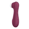 Роскошный симулятор орального секса для женщин Satisfyer Pro 2 Generation 3 With Liquid Air Wine Red