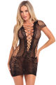 Платье TIME 2 SLAY MINI DRESS BLACK, OS