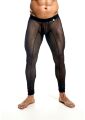 Мужские лосины в сеточку MaleBasics черные, S