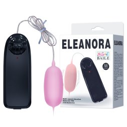 Гладкое виброяйцо продолговатой формы Eleanora Vibrating Egg Pink