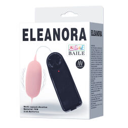Гладкое виброяйцо продолговатой формы Eleanora Vibrating Egg Pink