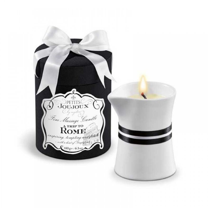 Масажна свічка "Подорож до Риму", 190 гр MASSAGE CANDLE ROME