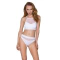 Спортивный топ с прозрачной вставкой PS006 TOP white XL - Passion