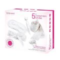Набір для наречених Bodywand Honeymoon Gift Set з 5 предметів, білий