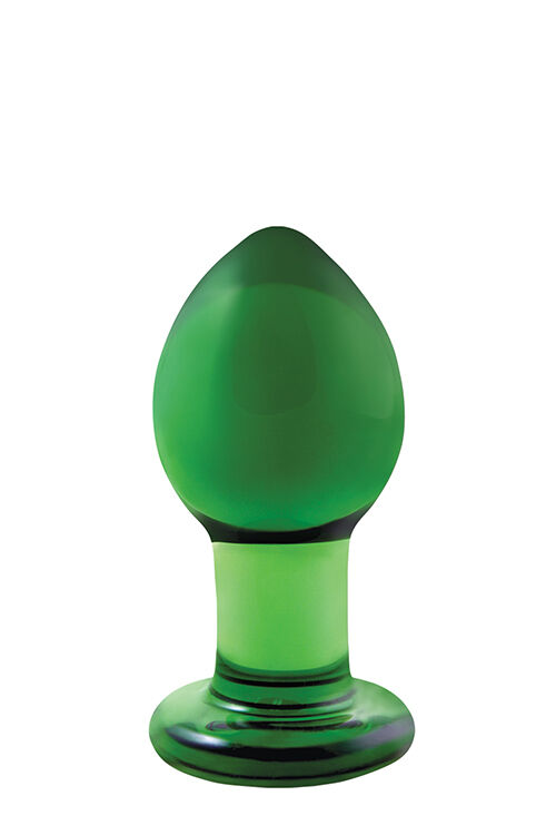 Стеклянная пробка NS Novelties CRYSTAL MEDIUM GREEN