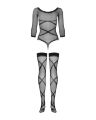 Соблазнительный бодистокинг Obsessive G320 S/M/L