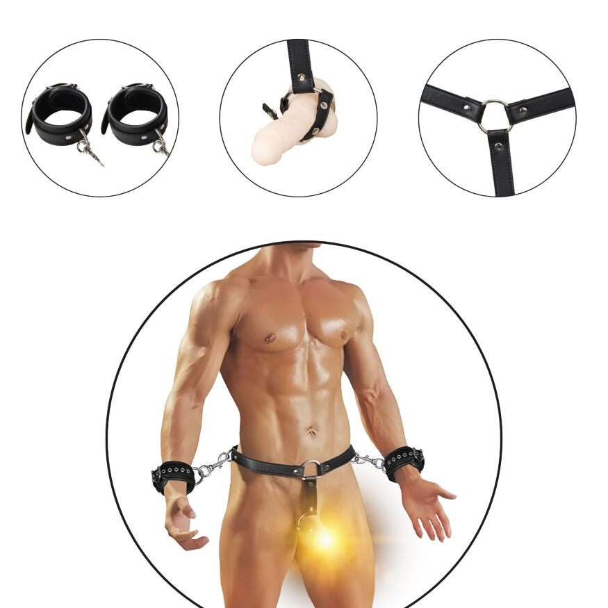 Набор БДСМ - Erospace Wild Play Male Bondage Set C13