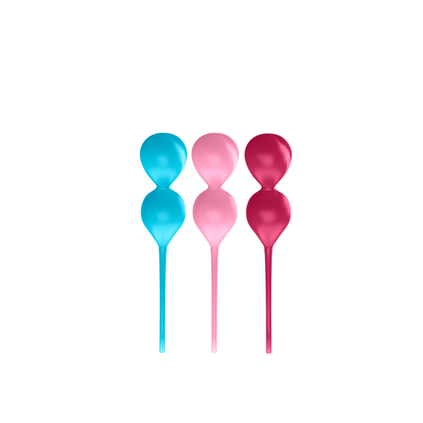 Набор вагинальных шариков SATISFYER BALLS C03 DOUBLE SET OF 3